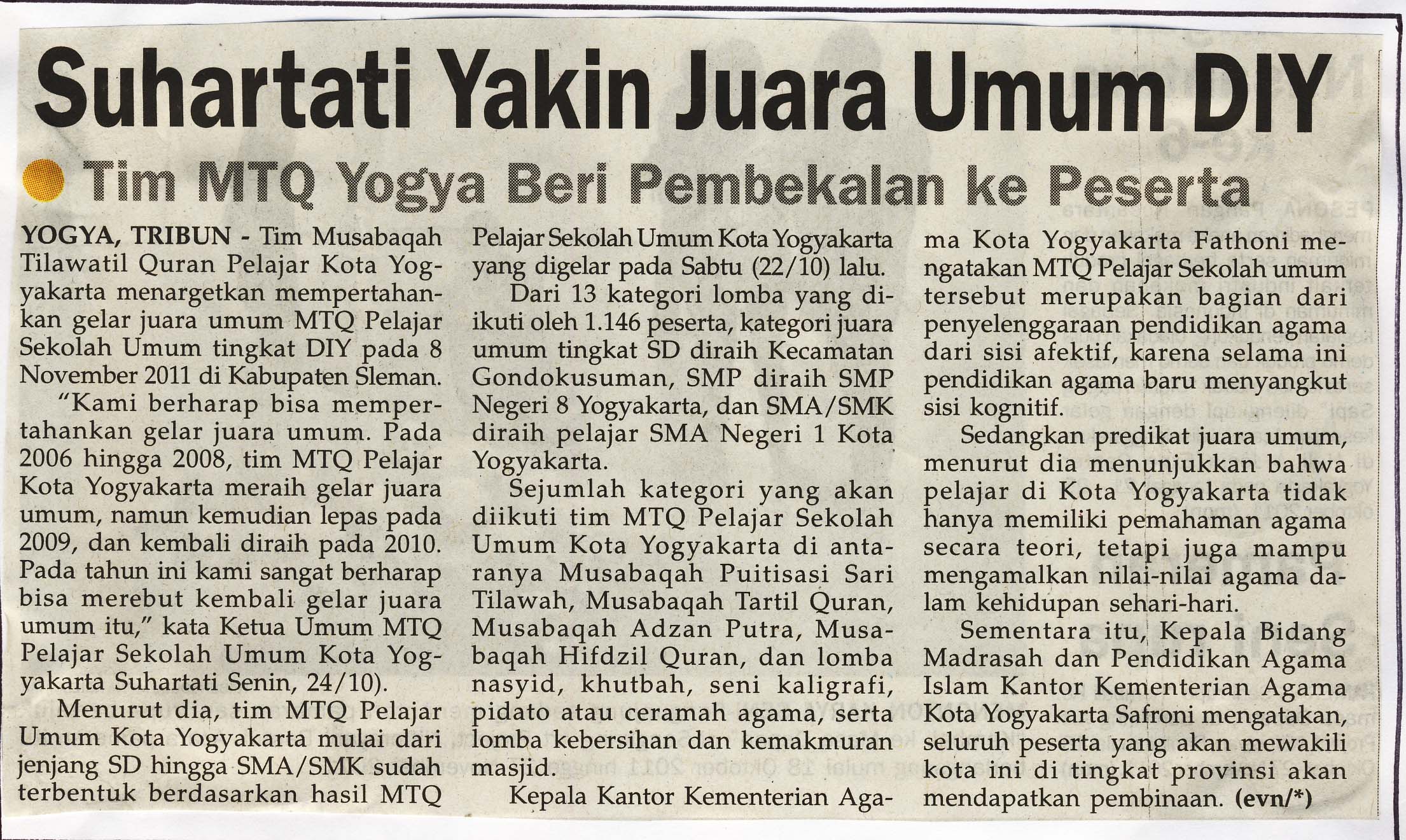 Kliping jogja terbaru